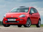 Fiat Punto 3-Door 2012 года (UK)